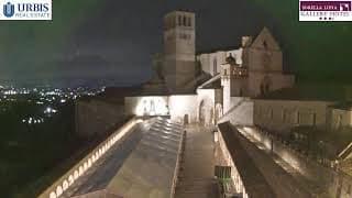 Live webcam: Basilica of San Francesco, Assisi