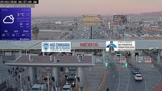 Live webcam: Zaragoza International Bridge (South)