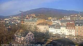 Live webcam: Augustaplatz, Baden-Baden