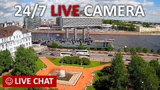 Live webcam: Cruiser Aurora, Saint Petersburg