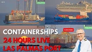 Live webcam: Las Palmas Port