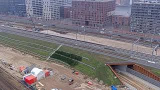 Live webcam: Dijksgracht Rail Yard, Amsterdam